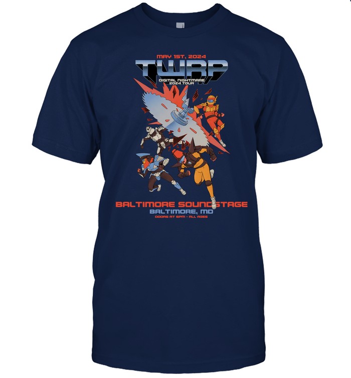 Twrp Digital Nighrmare 2024 Tour New Shirt