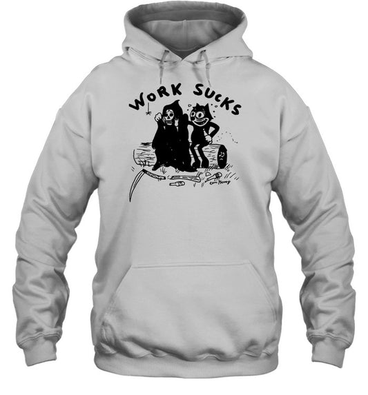 Work Sucks Exic Kemey Hoodie