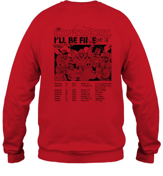 Wes Ghost Don’t Worry, I’ll Be Fine tour 2024 shirt