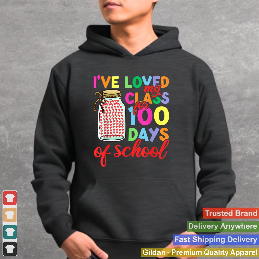 100-Days-Of-School-Shirt-Teacher-Men-Women-Loved-My-Class-T-Shirt