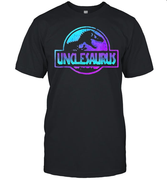 Uncle dinosaur dad dinosaur gift shirt