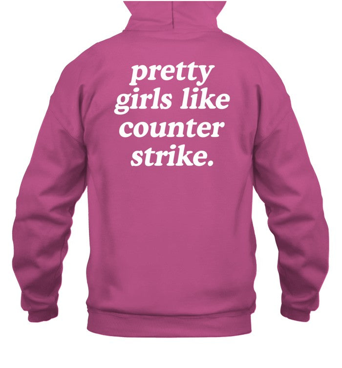 Tilde Byström Pretty Girls Like Counter Strike Hoodie