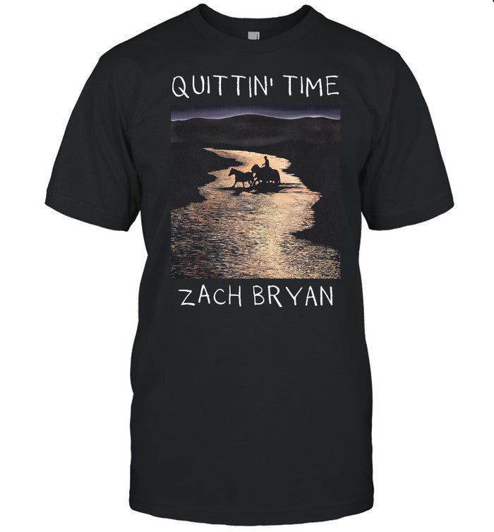 Zach Bryan The Quittin Time Tour T Shirt 2024