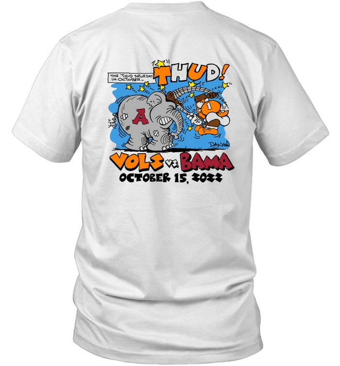 Thud Vols Vs Bama Game Day Shirt Limited