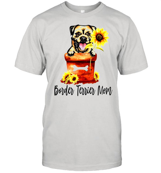 Women’s Suower Border Terrier Mom Dog Lover Gifts shirt