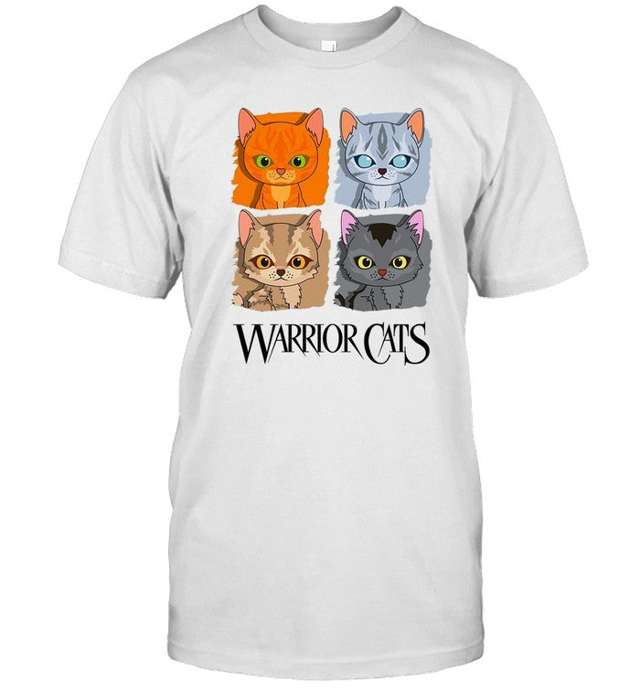 Warrior 4 Cats Shirt