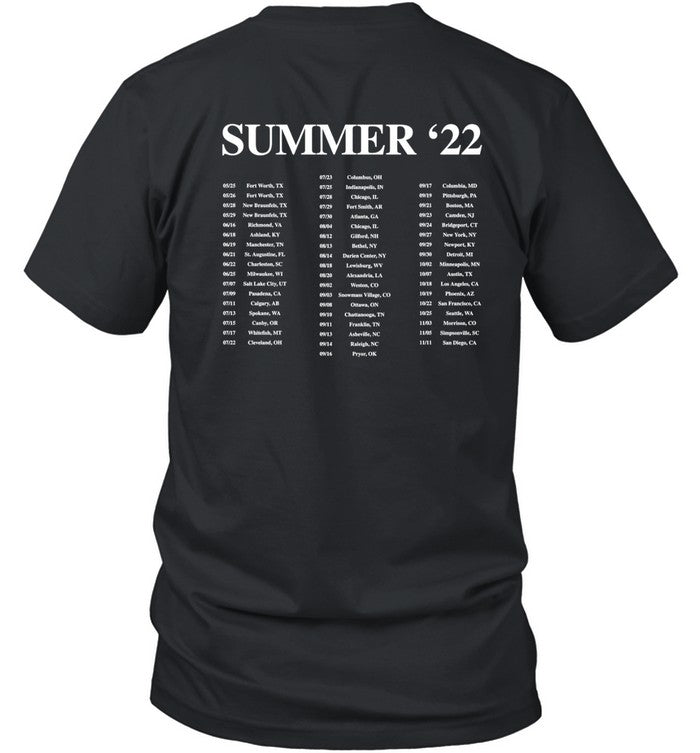 Zach Bryan Summer Tour 2022 Shirt