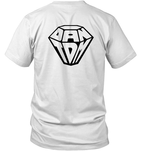 White DanTDM T-Shirt