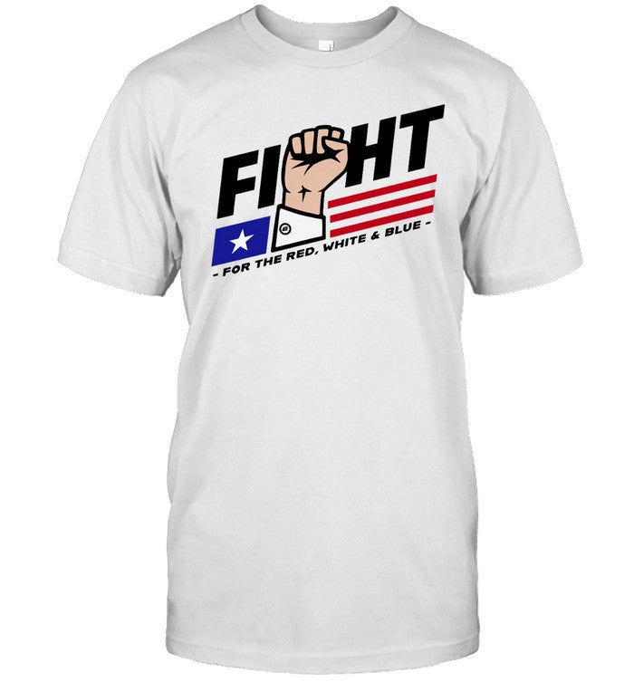 Trump Fight For The Red White And Blue 2024 Shirt