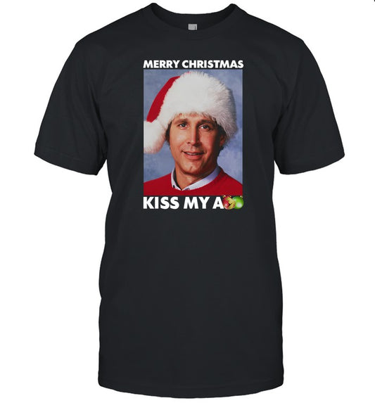 Trailerparkpretti Merry Christmas Kiss My Ass Clark Griswold Shirt