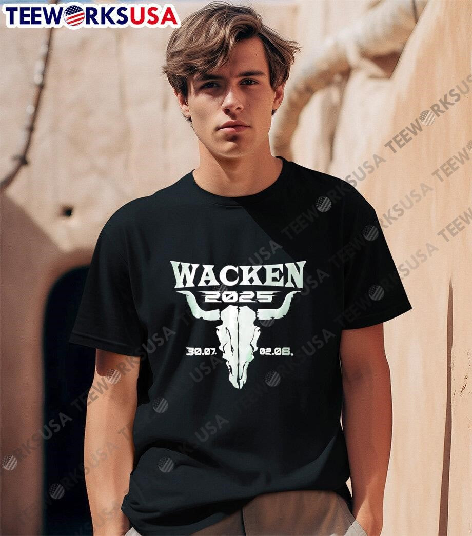 Wacken Open Air Festival 2025 Logo shirt