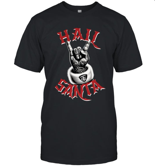 Tracii Guns Hail Santa TFG Logo T-Shirt