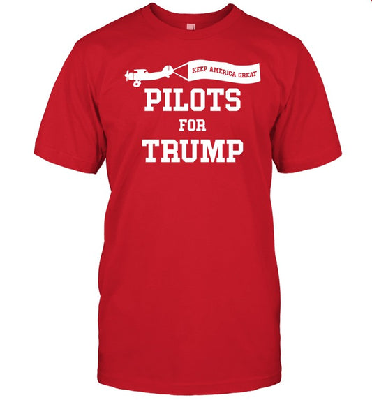 Walter Hudson Keep America Great Pilots For Trump Shirt