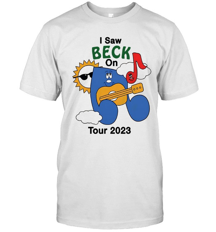 2023 I Saw Beck Primavera Sound Tour T Shirt