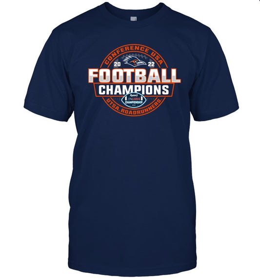 2022 Ryan Conference USA UTSA Football Champions T-Shirt