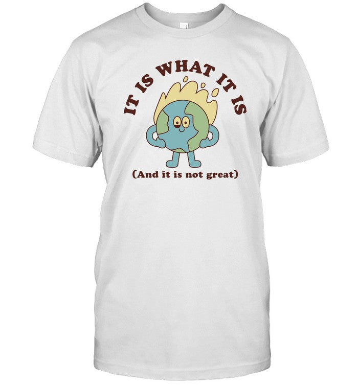 Top It Is What It Is And It Is Not Great T-Shirt