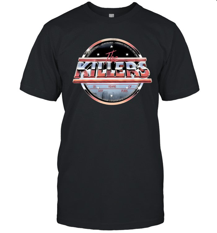 The Killers 20 Years Of Hot Fuss The Colosseum At Caesars Palace Tee