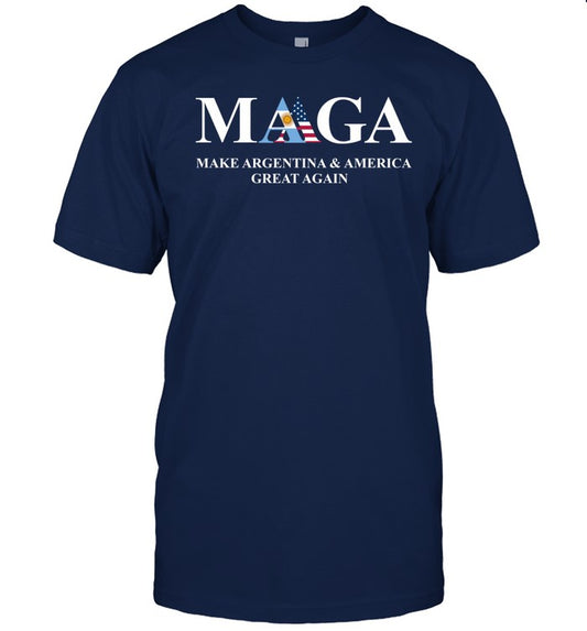 ‪Maga Make Argentina America Great Again‬ Shirt