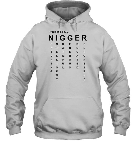 Trill Burr Wearing Proud To Be A Nigger Hoodie