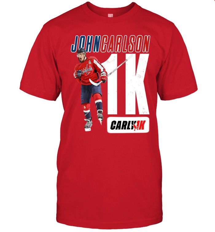 Washington Hockey John Carlson Celebrate 1,000 Game Carly1K T-Shirts