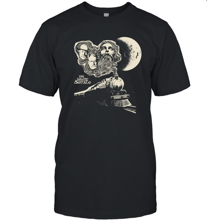 The White Buffalo A Freight Train Through The Night Moon Shirt