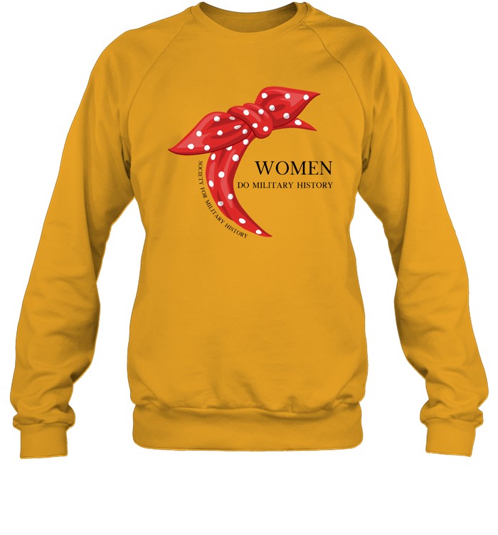 Women Do Military History Crewneck Sweatshirt