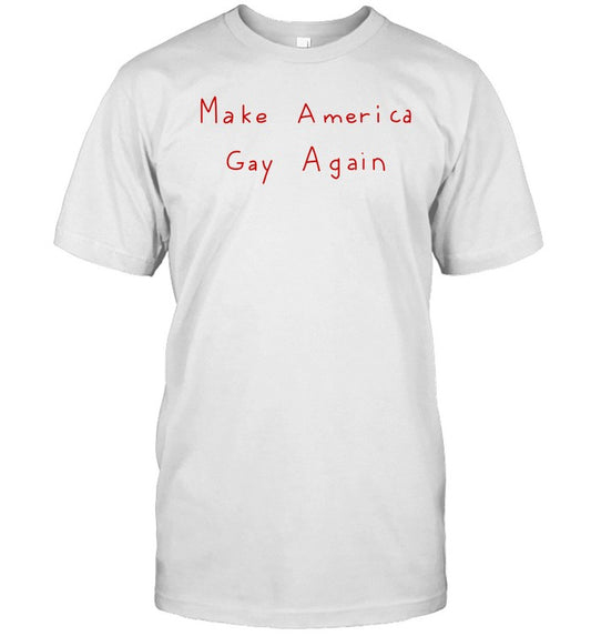 Xenacon Wearing Make America Gay Again Shirt