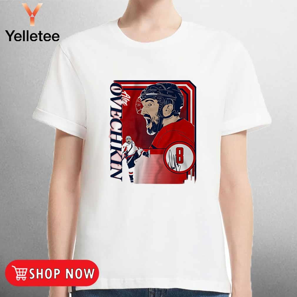 Washington Alexander Ovechkin collage frame signature shirt