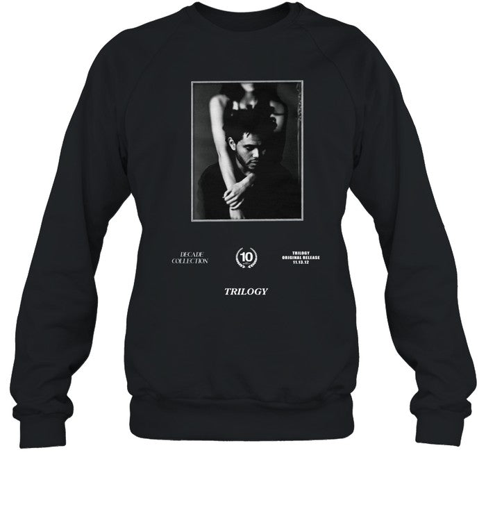 The Weeknd Trilogy Decade Cover Crewneck Sweatshirt