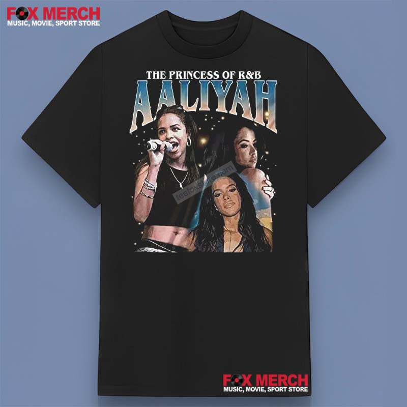 The Princess of R&B Aaliyah Shirt, hoodie, long sleeve, sweatshirt and tank top