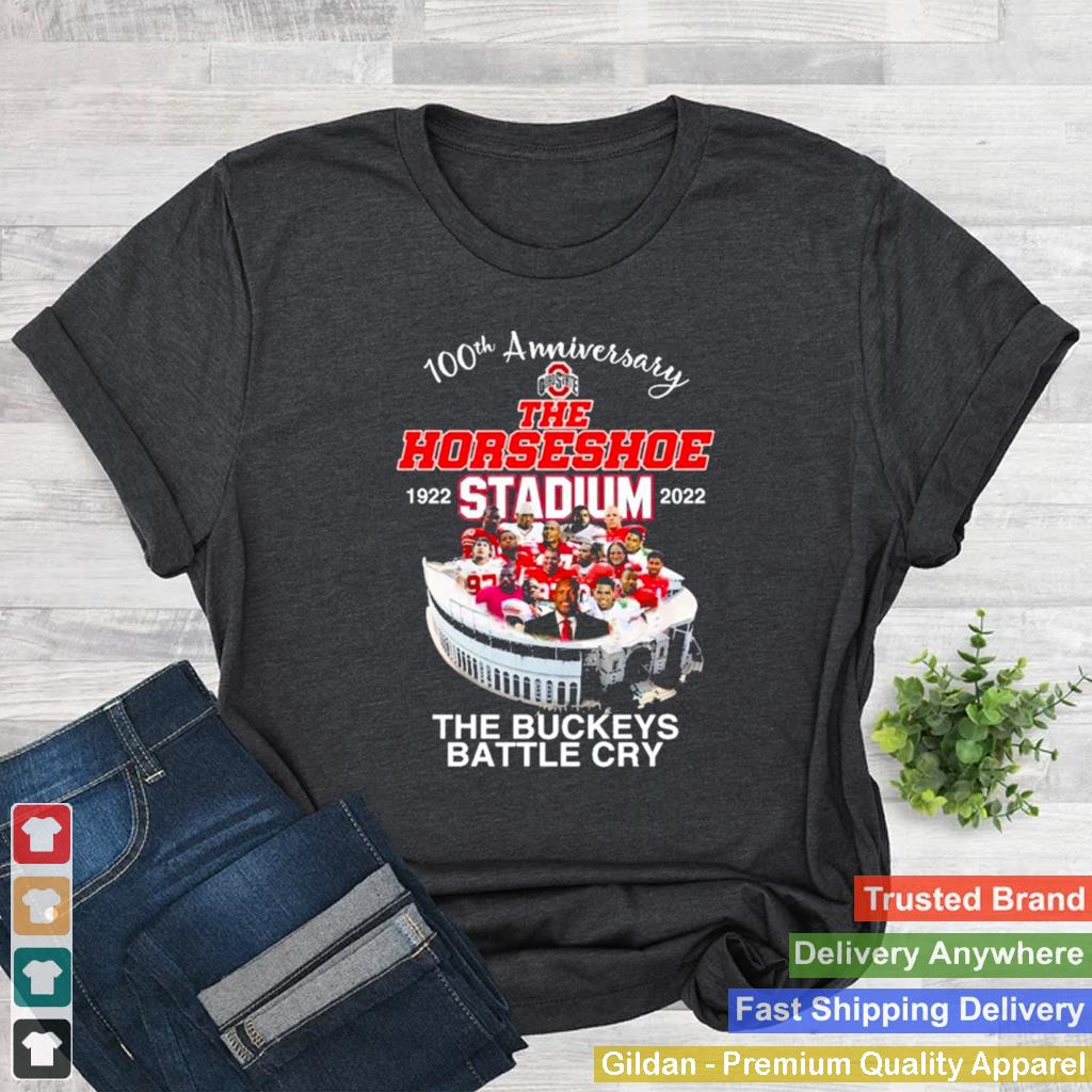 100th-Anniversary-The-Horseshoe-1922-Stadium-2022-The-Buckeye-Battle-Cry-Shirt