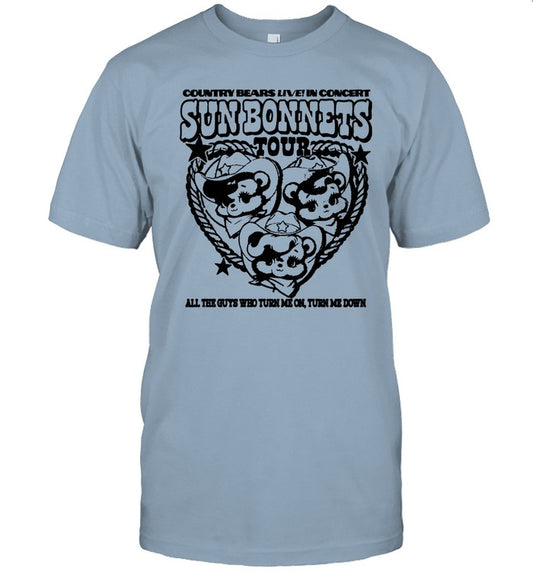 The Lost Bros Sun Bonnets Tour T Shirt