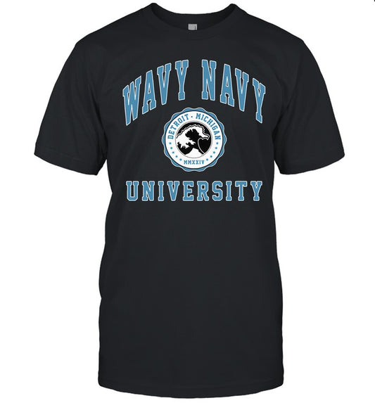 Wavy Navy University T-Shirt