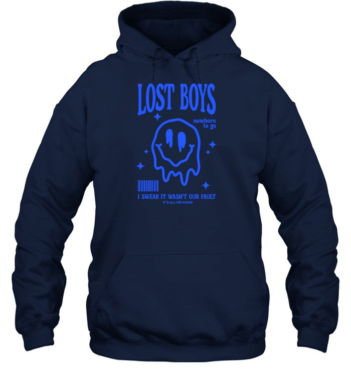 Top Lost Boys Barcode Hoodie