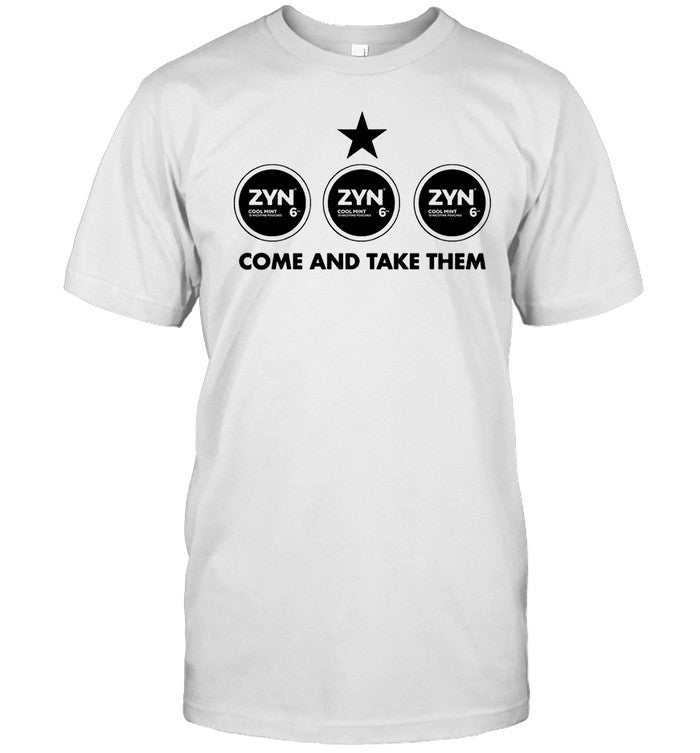 Zyn Cool Mint 6Mg Come And Take Them Tee