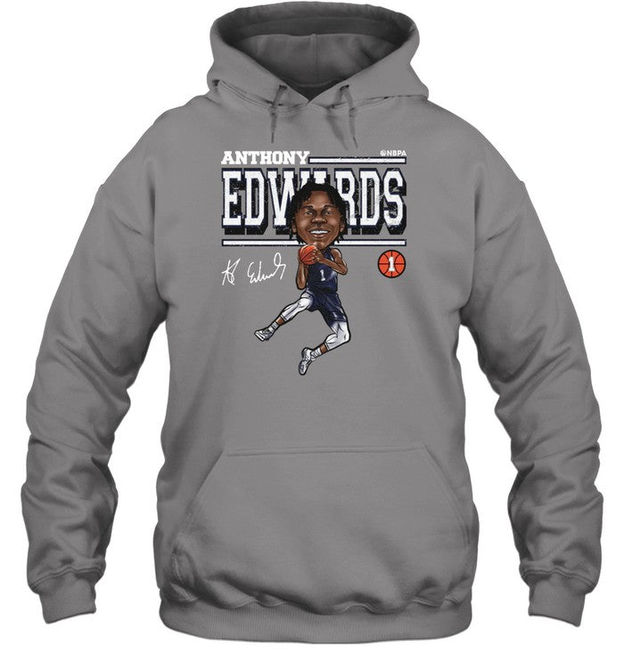 Timberwolves Anthony Edwards Jump Shirt