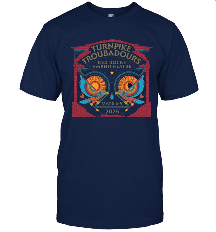 Turnpike Troubadours Red Rocks Amphitheatre May 8 & 9 2025 Event Tee