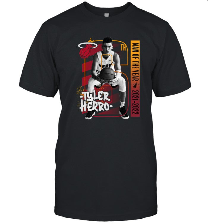 Tyler Herro Miami Heat Fanatics 2022 Sixth Man Of The Year Tee