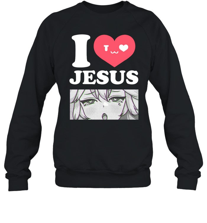 Vshojo I Love Jesus Sweatshirt