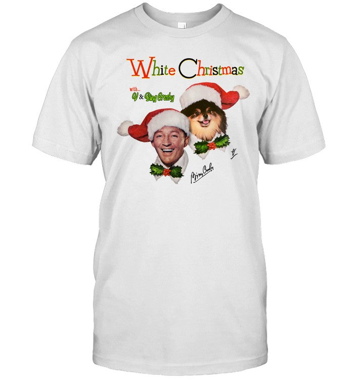 V x Bing Crosby White Christmas New Album T-Shirt