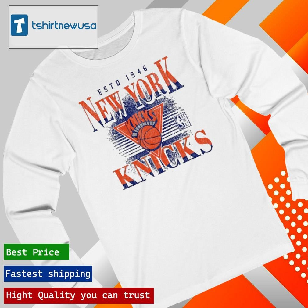 Top Estd 1946 New York Knicks Mitchell Ness 2025 Shirts