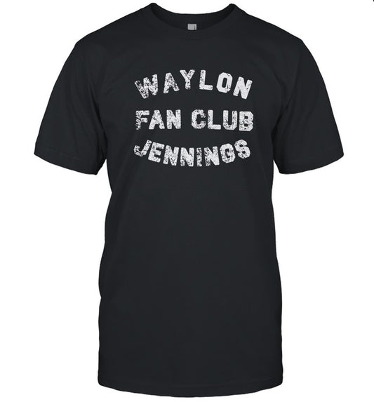 Waylon Fan Club Jennings T-Shirt