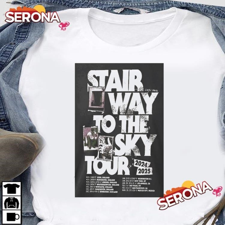 Zayn Malik Stairway To The Sky Tour 2024-2025 Shirt