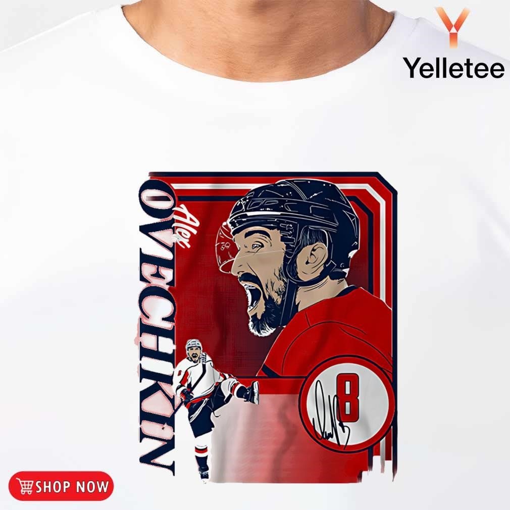 Washington Alexander Ovechkin collage frame signature shirt