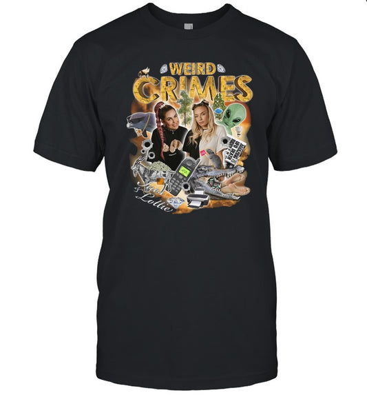 Weird Crimes podcast shirt