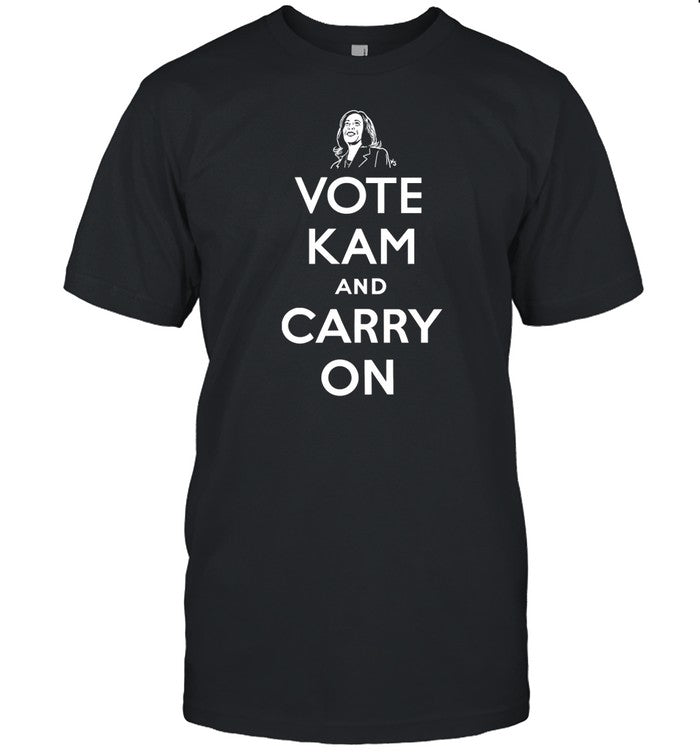 Vote Kam And Carry On Shirts