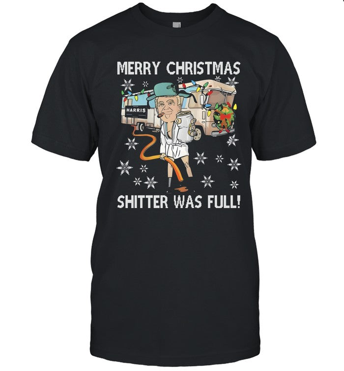 Trump Merry Christmas Shitter Was Full shirt