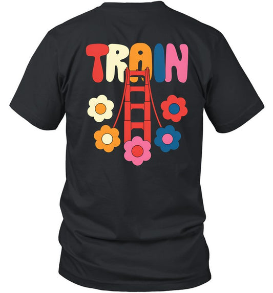 Train Golden Flowers Limited T Shirt