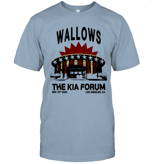 Wallows Los Angeles, CA Sep 12, 2024 The Kia Forum Show Tee