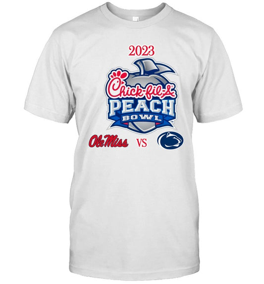 2023 Peach Bowl apparel Ole Miss Rebels & Penn State Nittany Lions Sweatshirt